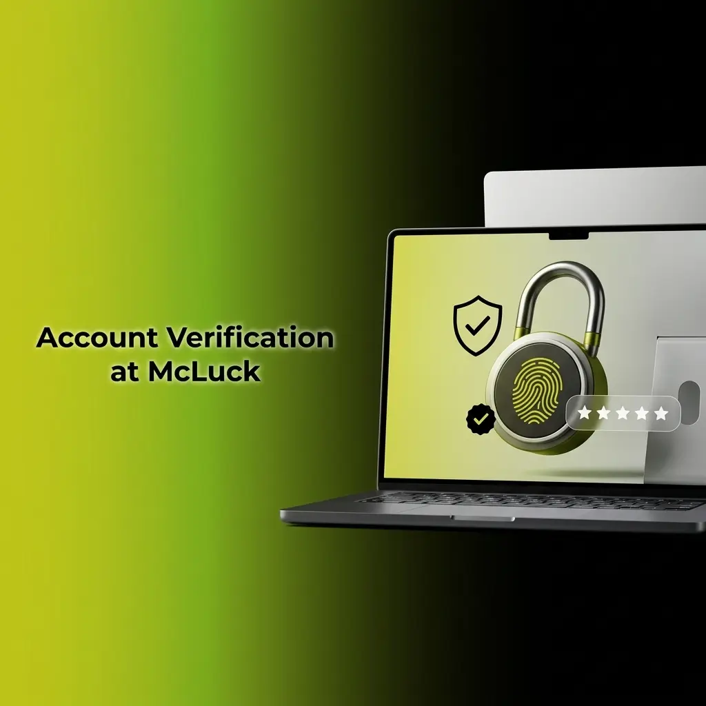 McLuck account verification process showing identity document submission steps for Sweeps Coin redemption compliance