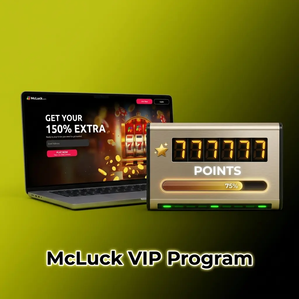 McLuck VIP loyalty program tiers offering coin bonuses, exclusive promotions, and priority support for active players