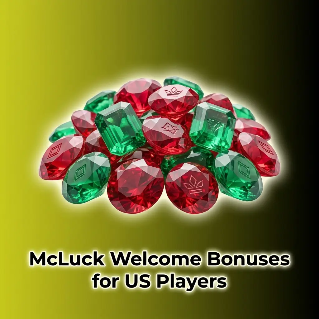 McLuck welcome bonus for US players showing GC 7,500 and FREE SC 2.5 rewards upon registration completion