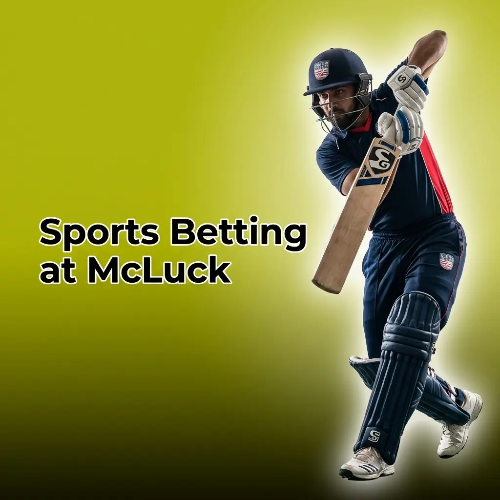 McLuck sportsbook interface showing pre-match and live betting options across popular US leagues and international sports competitions
